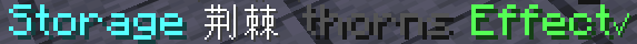 custom Thorns attribute in action